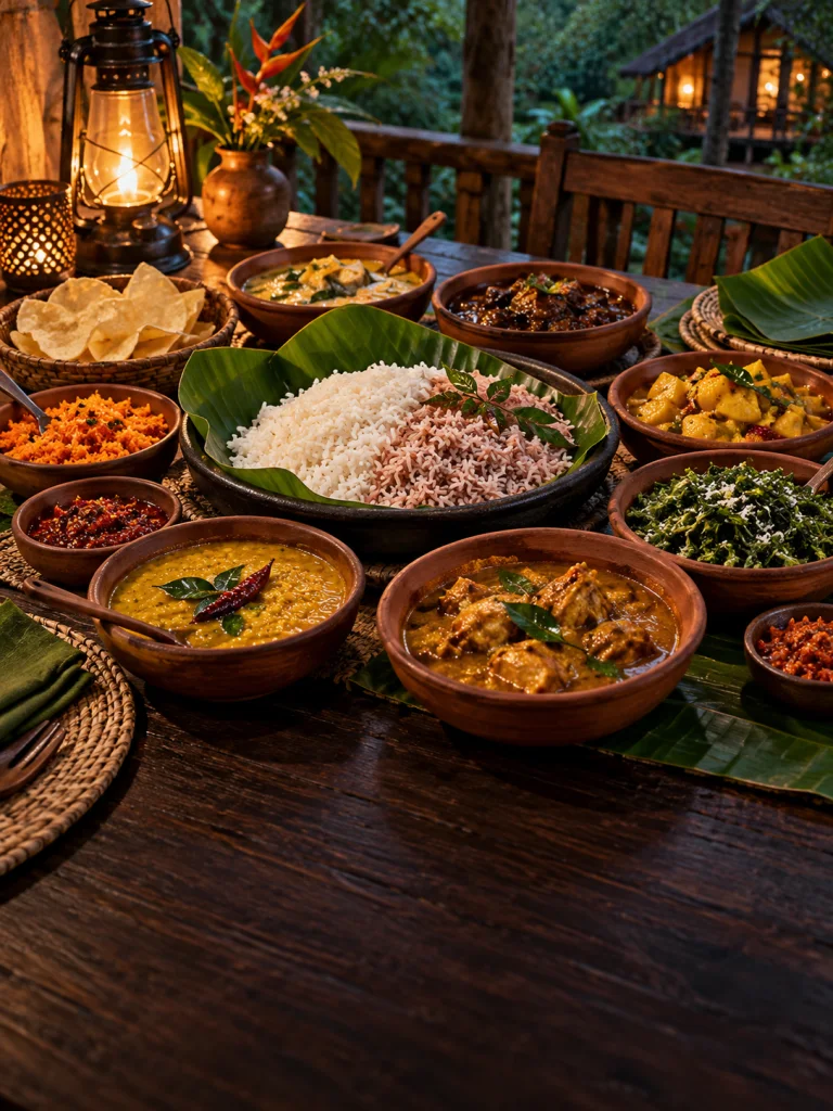 Dining experience in Wilpattu