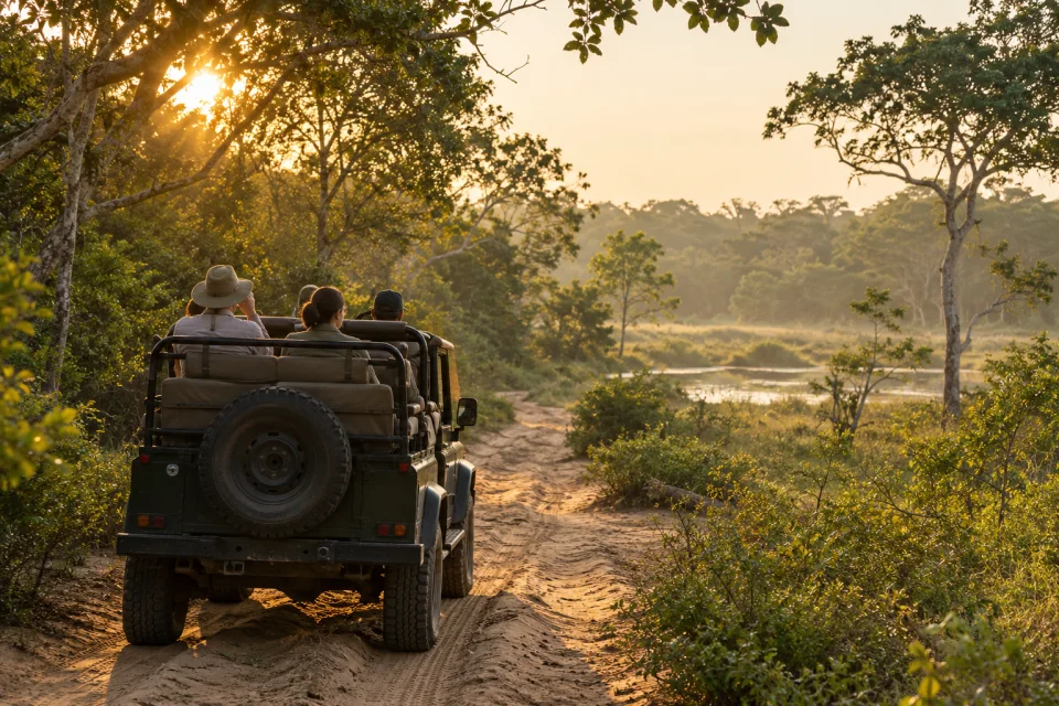 Morning safari in Wilpattu
